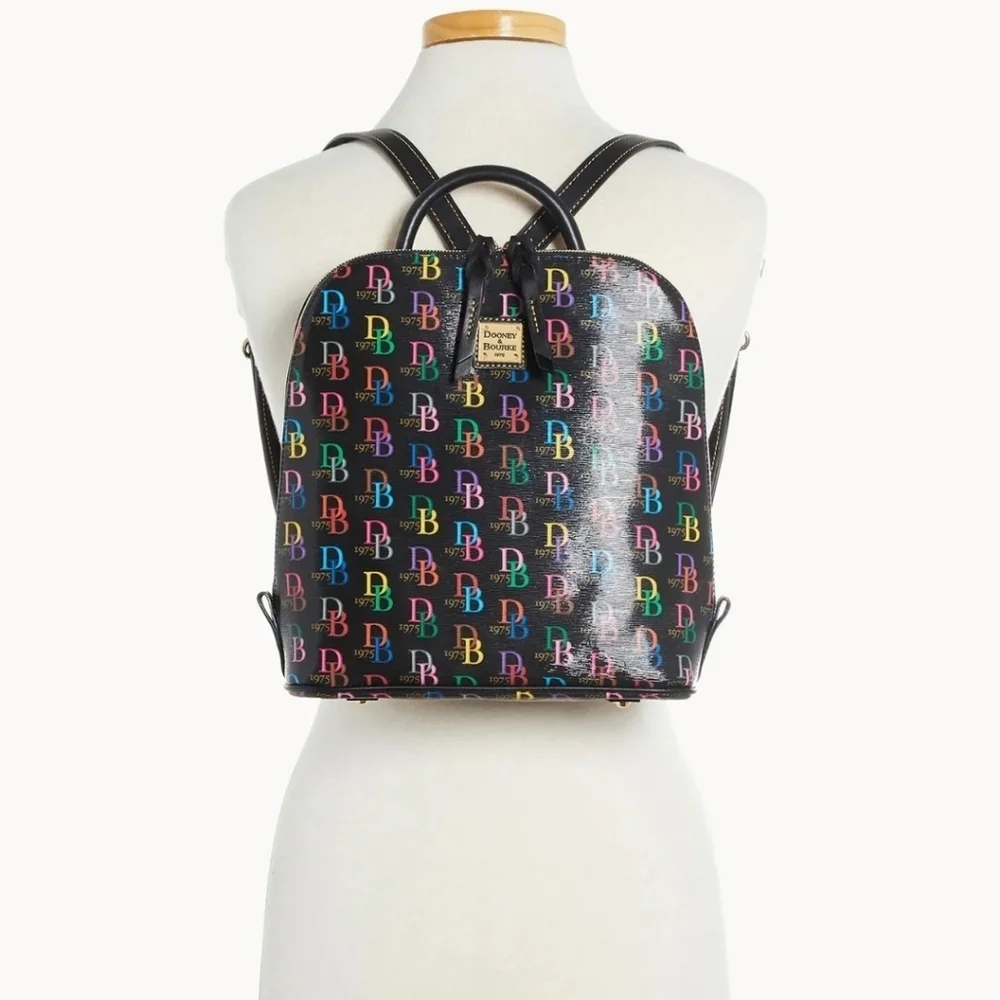 🌈▪️ DOONEY & BOURKE▪️ LEATHER SMALL POD BACKPACK SHOULDER BAG ✨️